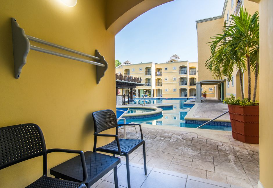 Pool View Balcony