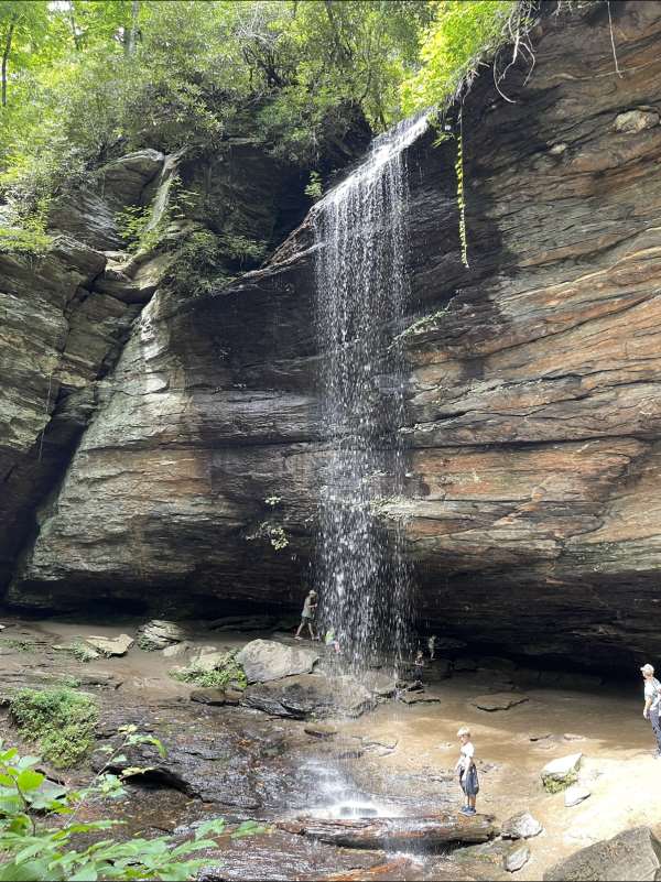 moore's cove waterfall