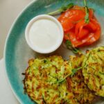 zucchini corn fritter