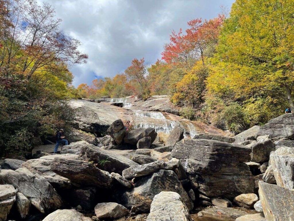 graveyard fields waterfall