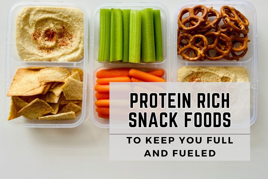 protein rich snack foods
