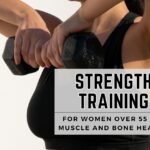 Woman over 55 doing strength training