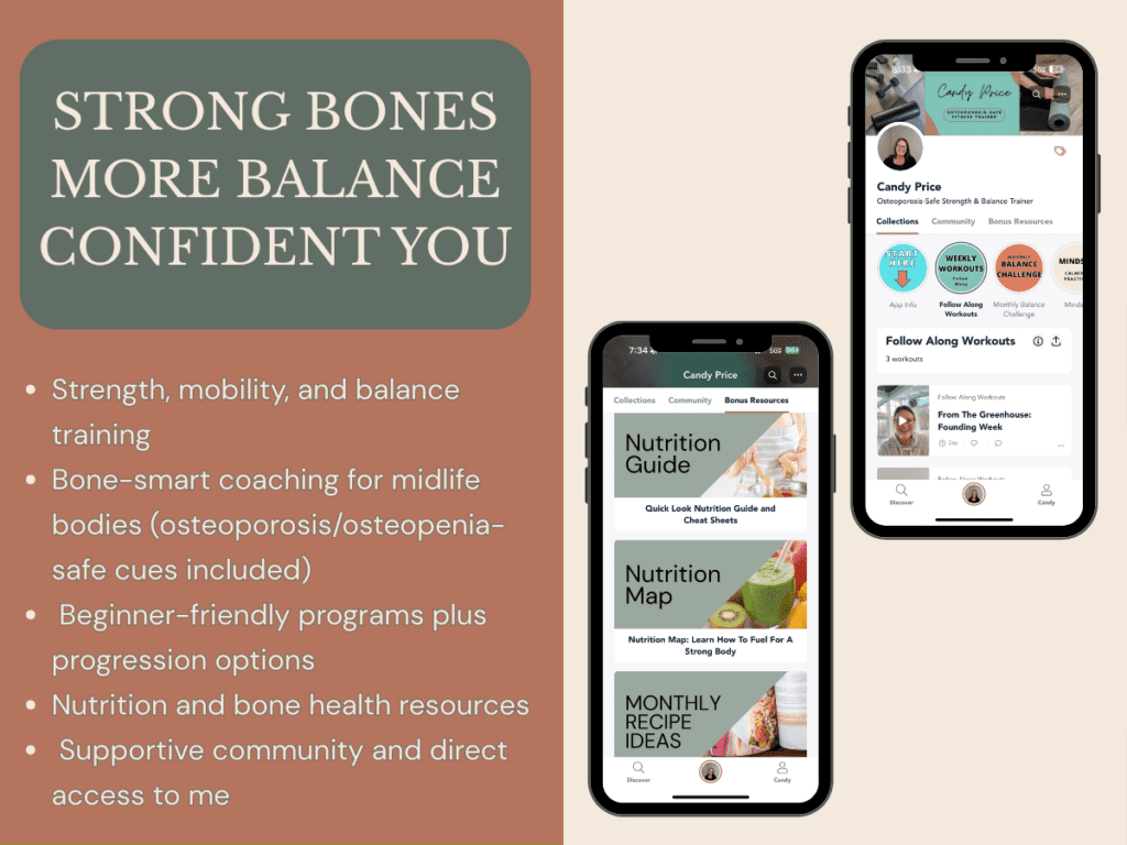 STRONG BONES. MORE BALANCE. CONFIDENT YOU. Bone-Smart Training